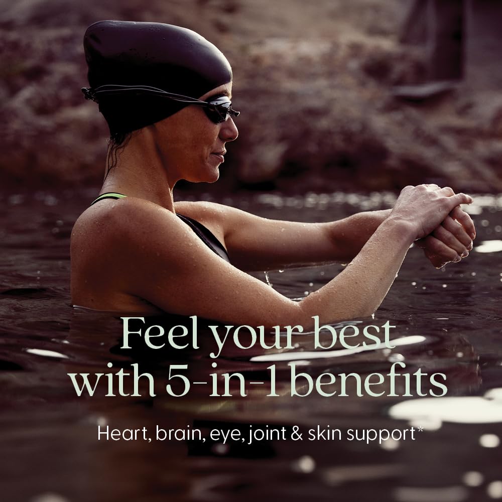 Two softgels serving size for Wholemega Fish Oil