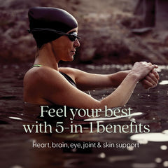 Two softgels serving size for Wholemega Fish Oil