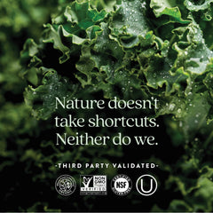 Certified organic vegetables used in New Chapter 40+ multivitamin