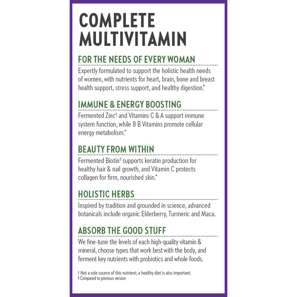 Lifestyle image showing daily routine with New Chapter multivitamin