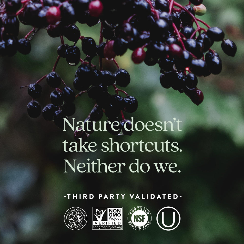 New Chapter blend targets immune strength and stress resilience.