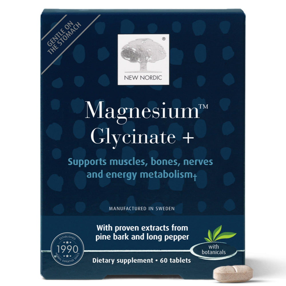 New Nordic Magnesium Glycinate 220 mg bottle