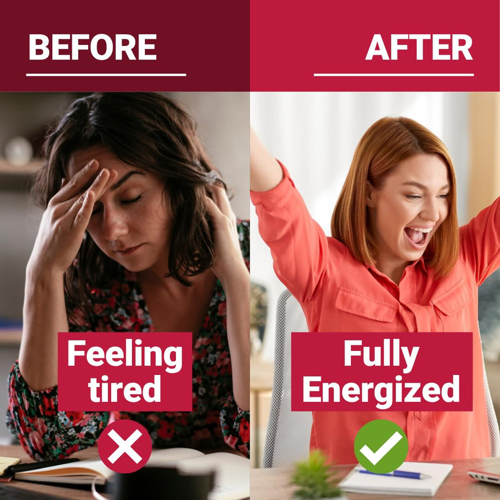 Close-up of Vitamin C on the formula for maximum absorption