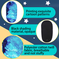 Starry sky star pattern eye patch for kids - patch 4