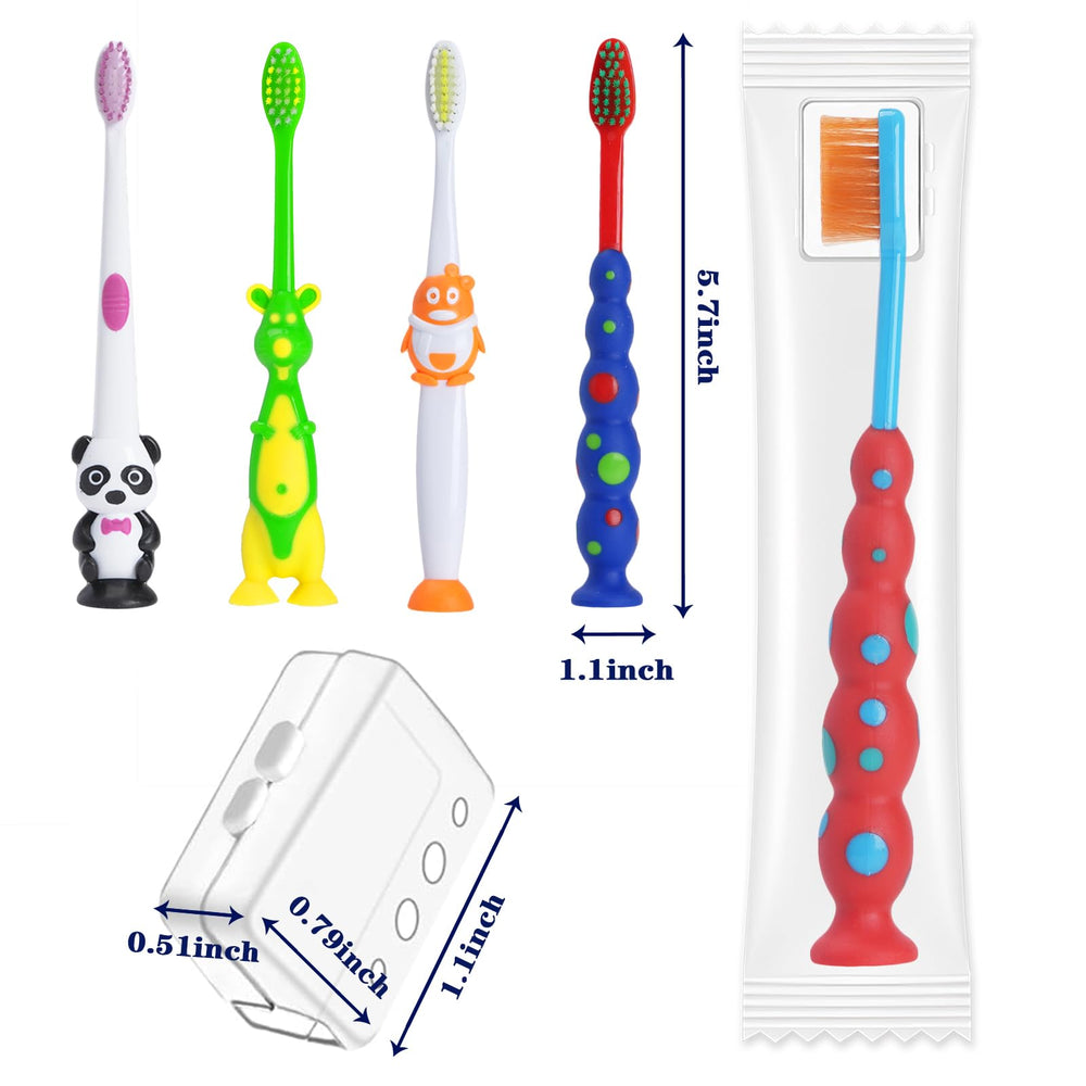 Penguin-design kids toothbrush from Newday set