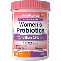 NewRhythm front packaging showing full supplement benefits and branding