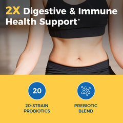 Stomach acid resistant probiotic capsules