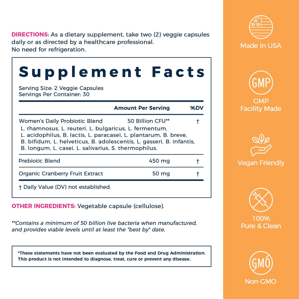 Shelf-stable probiotic bottle that does not require refrigeration