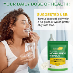 Two capsules daily dosage illustration