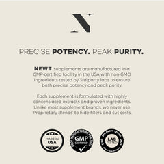 Sleep benefits and stress relief with Newt's Sleep Aid