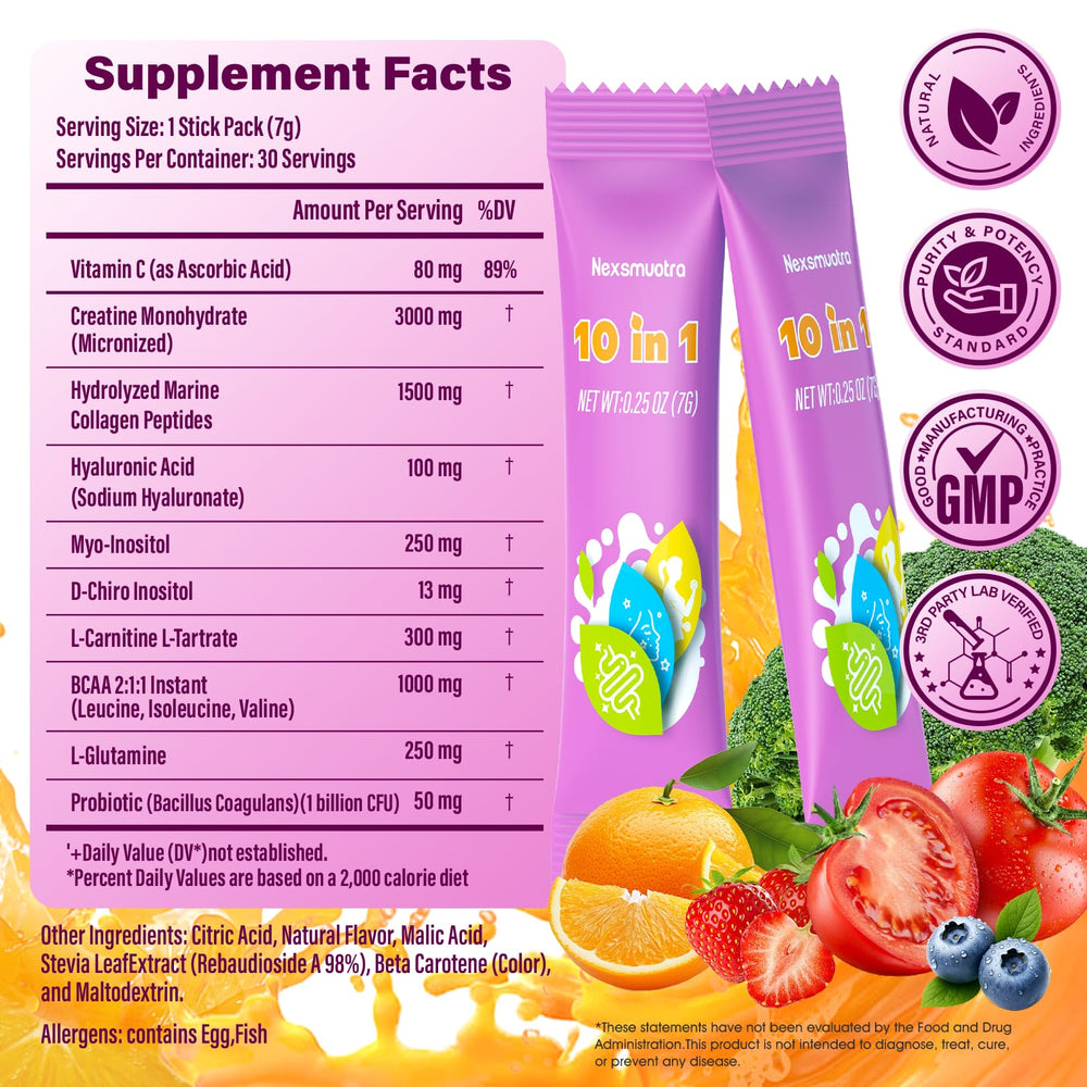Nexsmuotra powder close-up texture showing micronized creatine for easy mixing benefit