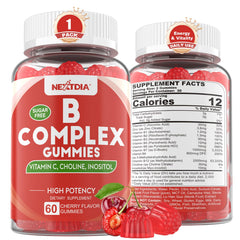 Nextdia front packaging showing bottle and label, highlights convenience