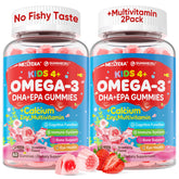 Nextdia Omega-3 Gummies for Kids bottle and packaging