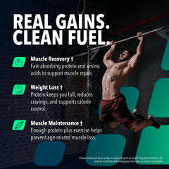 NF Sports Post Workout Nutri Whey bottle shown for convenient fueling after training.