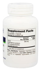 Close-up of NFH Reishi SAP capsules