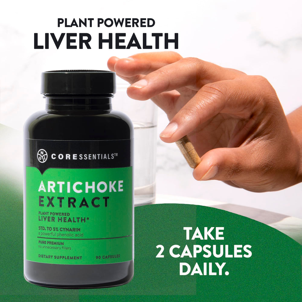 Liver support artichoke extract capsules 1300mg