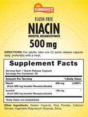 Graphic showing Niacin (Inositol Hexanicotinate) structure
