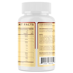 Niacin, red yeast rice, bergamot and omega-3 components in supplement