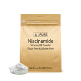 Niacinamide powder 4oz bottle - front view