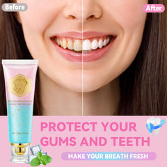 Mint breath concept for Niacinamide toothpaste