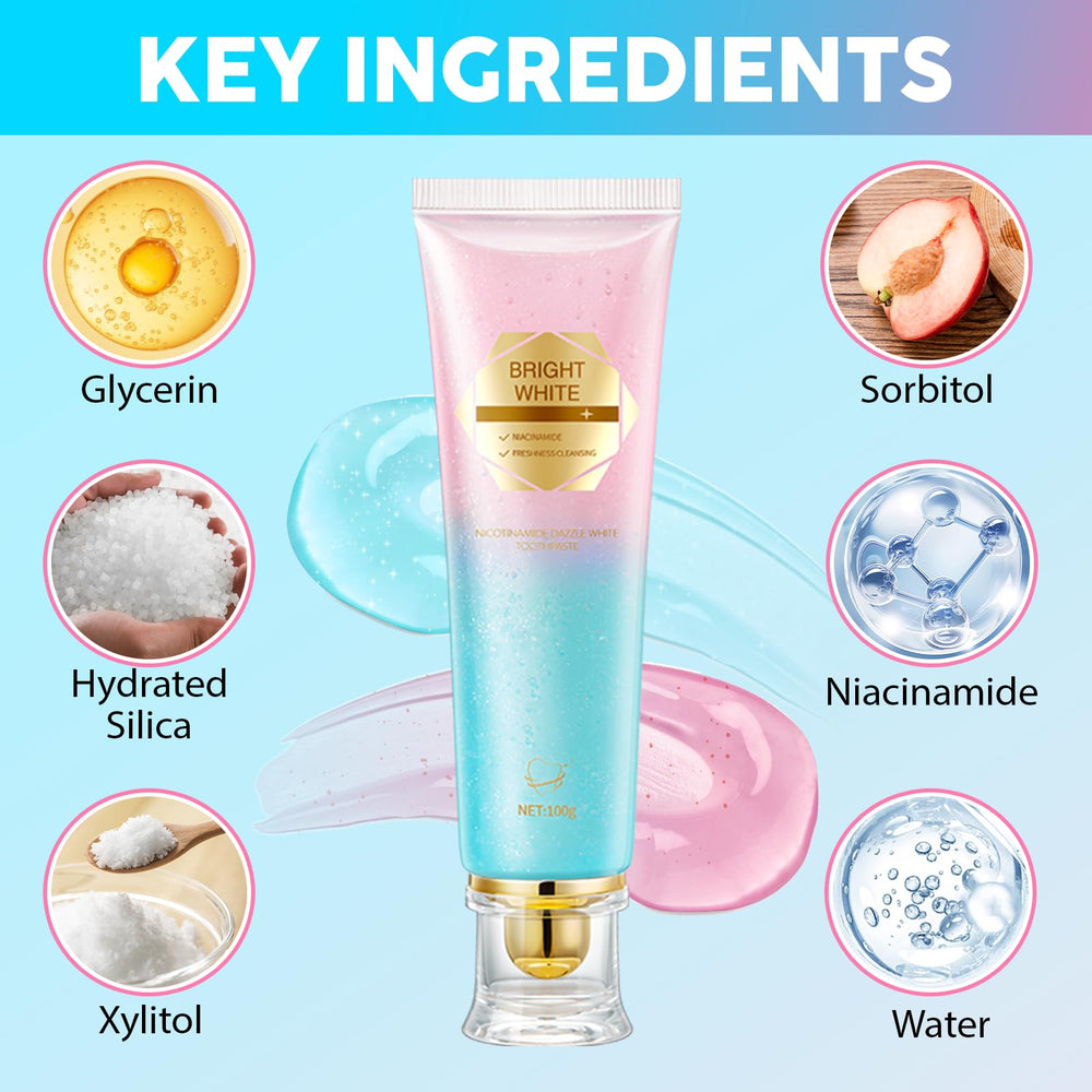 Niacinamide Whitening Toothpaste 2-pack packaging