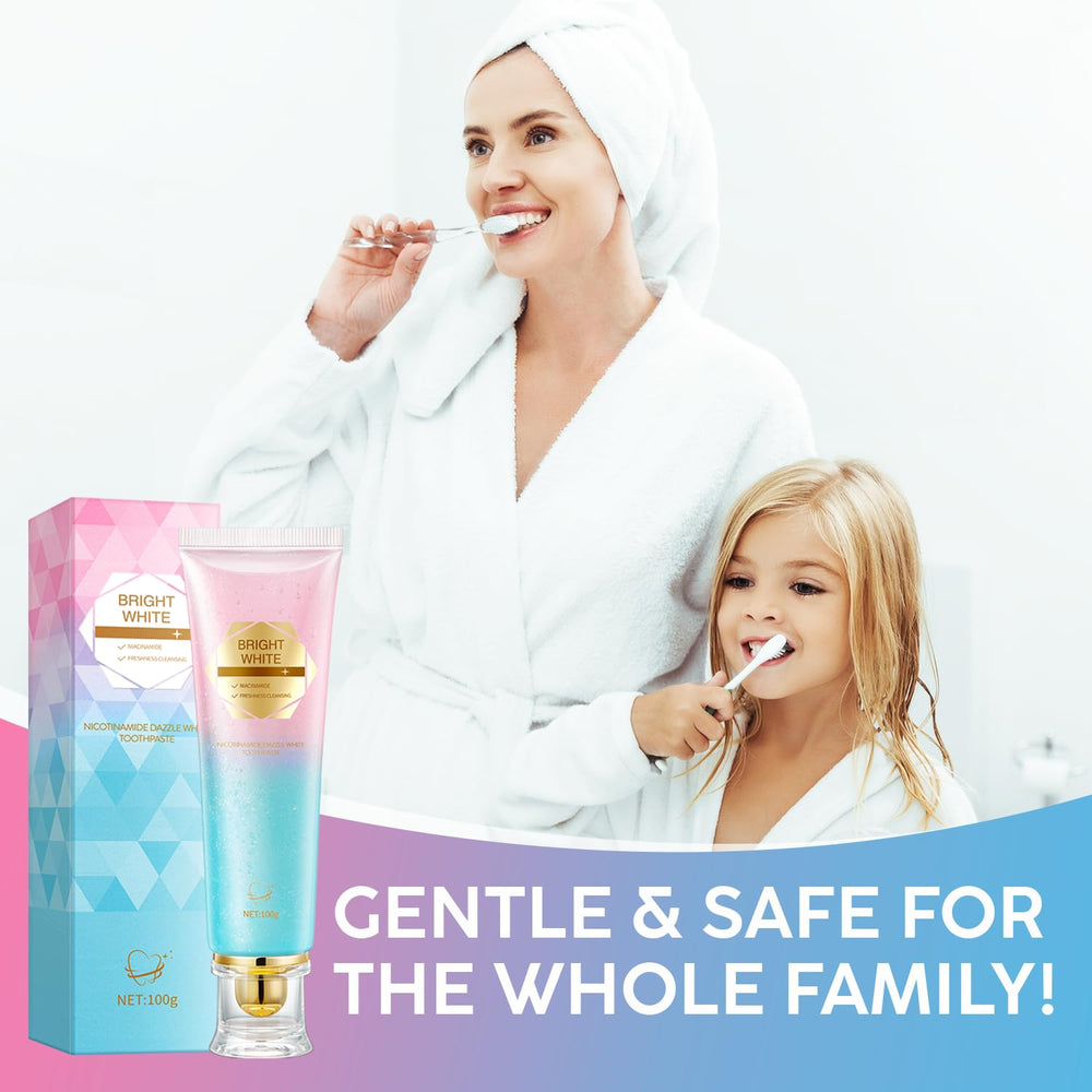 Toothbrush with toothpaste on a counter