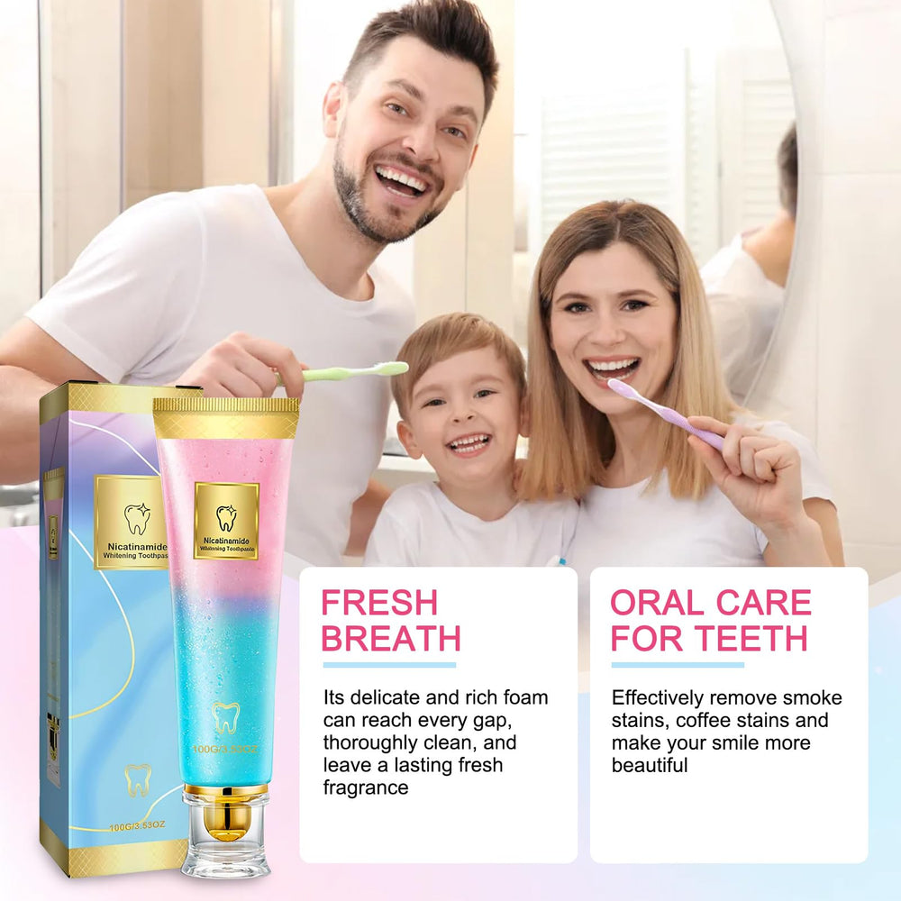 Two-piece Niacinamide toothpaste set