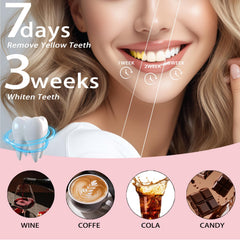 Natural mint and peach extracts for long-lasting fresh breath
