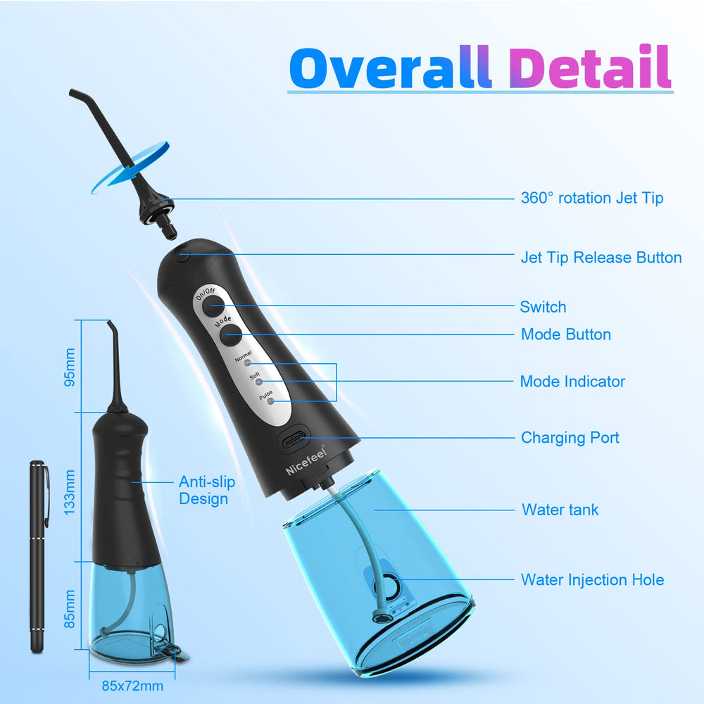 IPX7 waterproof design for durable use