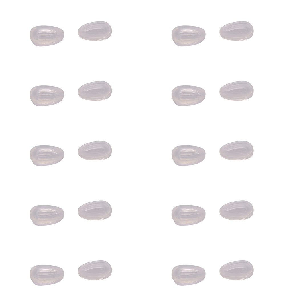 NicelyFit clear Oakley nose pads for Keel OX3122 and Tincan frames – 10-pack