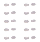 NicelyFit clear Oakley nose pads for Keel OX3122 and Tincan frames – 10-pack