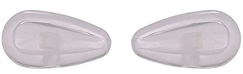 Close-up of NicelyFit 15x7mm clear nose pad with air cushion
