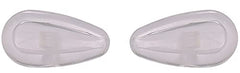 Close-up of NicelyFit 15x7mm clear nose pad with air cushion