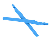 Replacement nose pads for Oakley Crosslink frames in blue with temple socks
