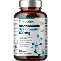 Nicotinamide Hyaluronate 600 mg 60 Vcaps bottle (hero image)