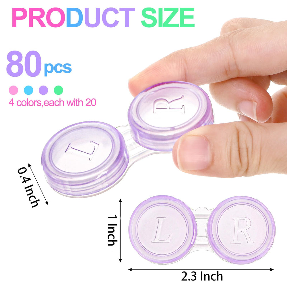 Blue Nicunom contact lens case