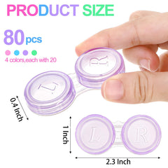 Blue Nicunom contact lens case