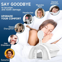 Moldable night guard trays and storage case included