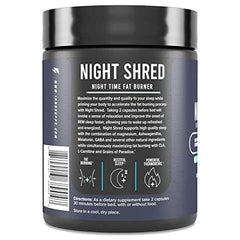 Ingredients: Ashwagandha, 5-HTP, CLA, Melatonin