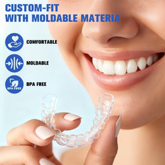 Package Contents - 8 Pack Clear Night Guards