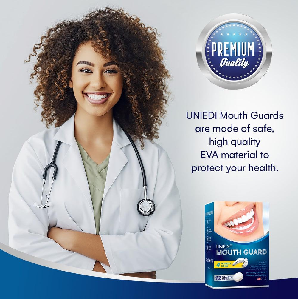 Night guard protecting teeth from grinding