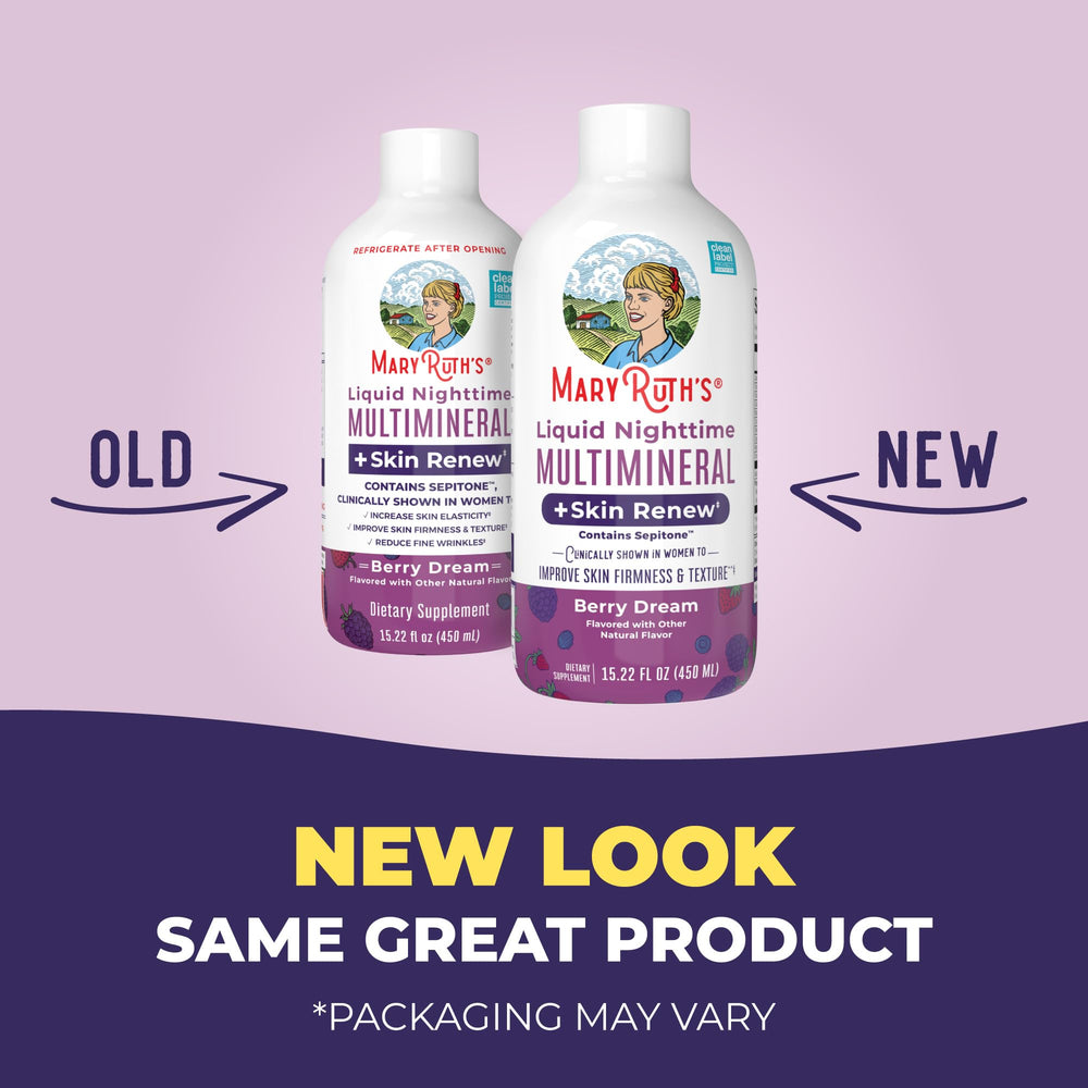 Nighttime routine setup with bottle and glass