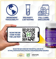 Nighttime sleep aid shown on a bedside table