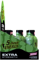 Close-up of Nill 5-Hour Energy Shot pack for quick refuel.