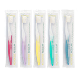NIMBUS Extra Soft Toothbrushes Regular Head close-up of tapered bristles