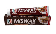 Front view of Ninon Miswak Toothpaste 6.5oz 2-pack