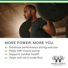 Close-up view of L-Citrulline and L-Arginine components on the label