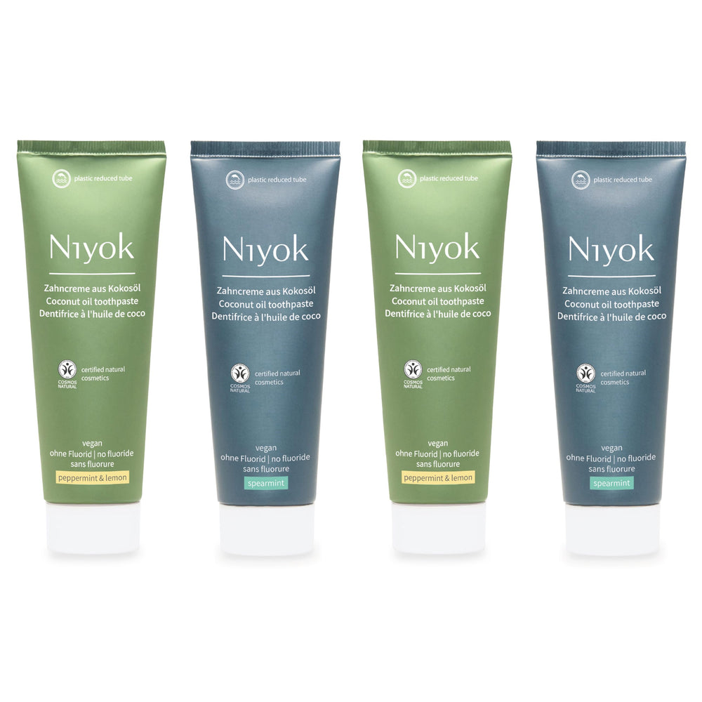 Niyok toothpaste packaging front view