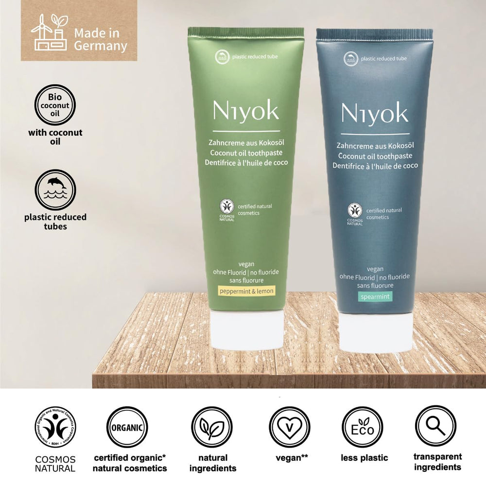 Spearmint 75 ml toothpaste tubes