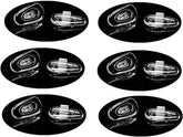 NLQHOPTS push-in nose pad attached to glasses, clear 15mm